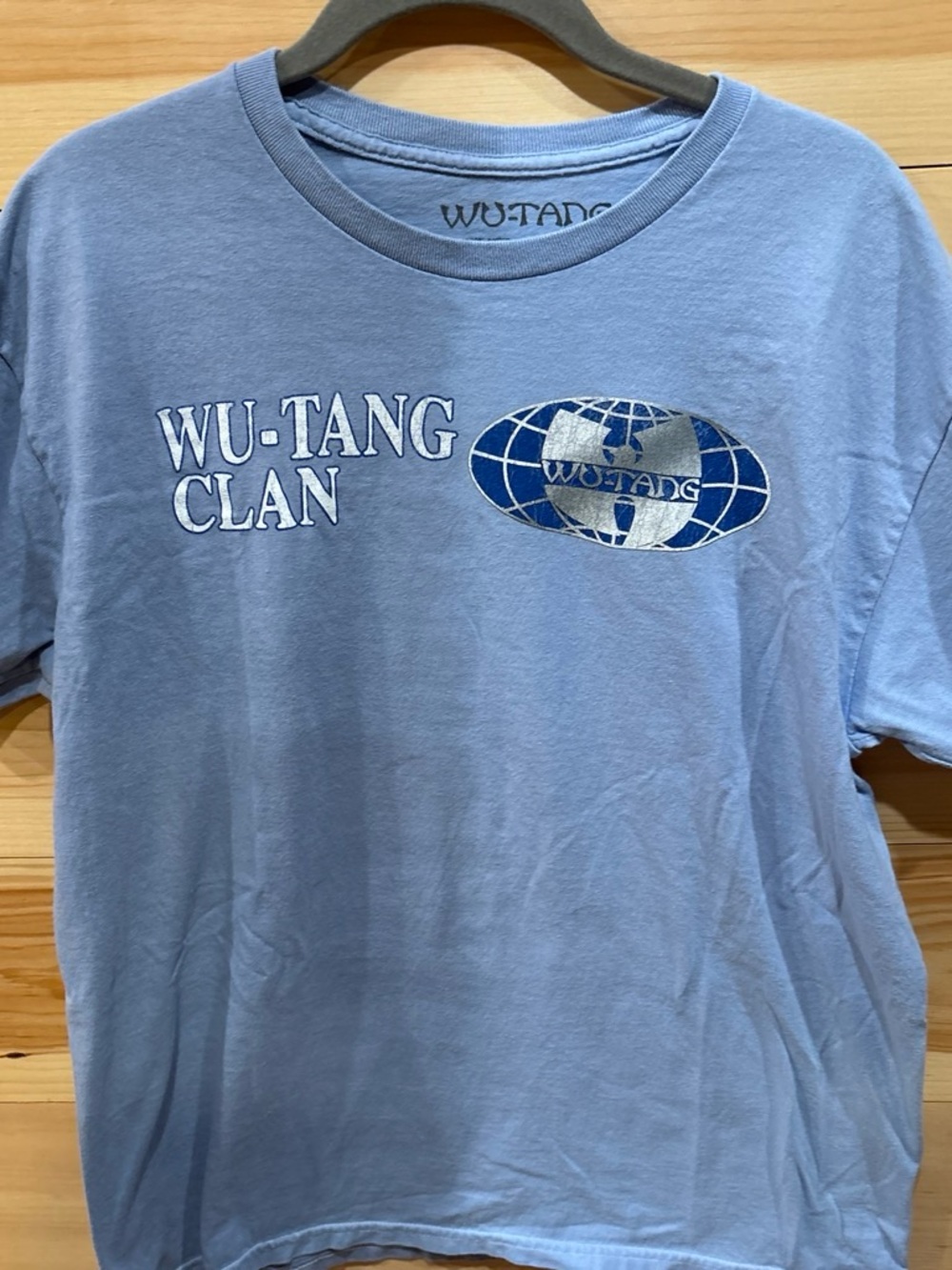 Men's Light Blue WU-TANG Graphic Tee